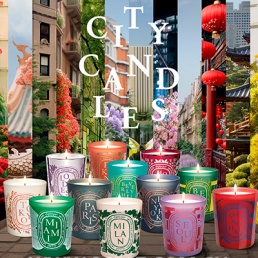 DIPTYQUE城市限定系列香氛蜡烛下一站